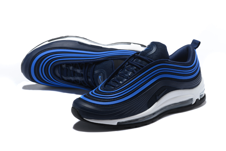 2018 Men Nike Air Max 97 UL Black Blue Shoes